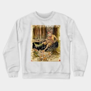 Hop o My Thumb - Arthur Rackham Crewneck Sweatshirt